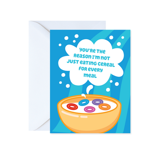 You're The Reason Greeting Card