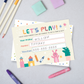 Play Date Cards for Kids!