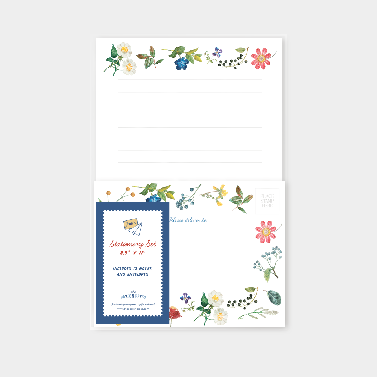 Writing Stationery - Floral