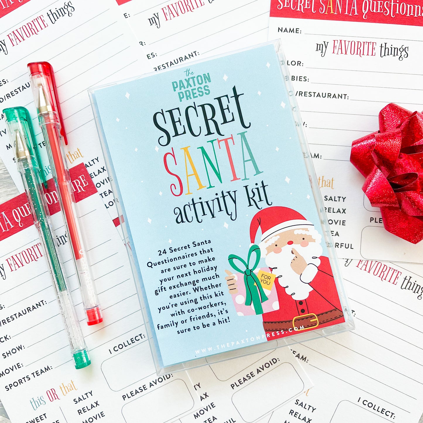 Secret Santa Activity Kit